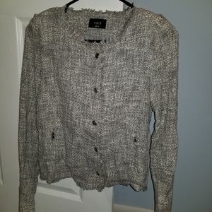 Vici breakfast at tiffany cotton blazer